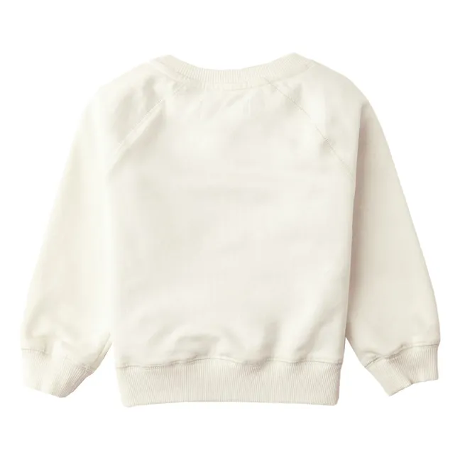 Sudadera Jayce Raglan Bear | Blanco