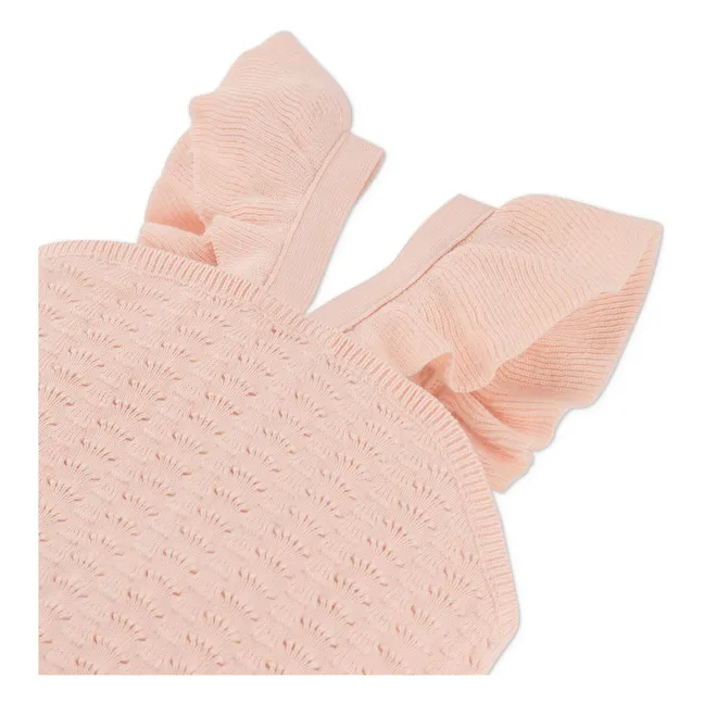 Top Béatrice Volants | Rosa Pallido