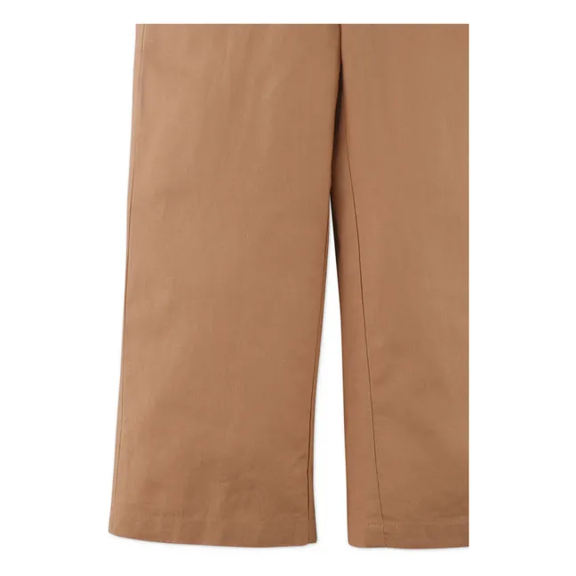 Salopette in lino Maisie | Camel