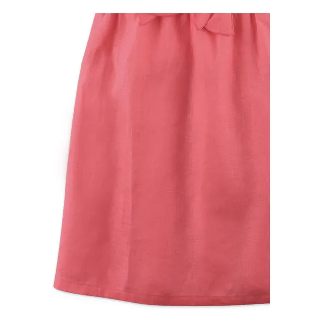 Abito Anya in lino | Rosa confetto