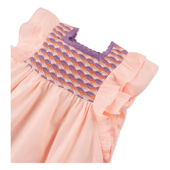 Top Sylvia Volants | Rose pâle