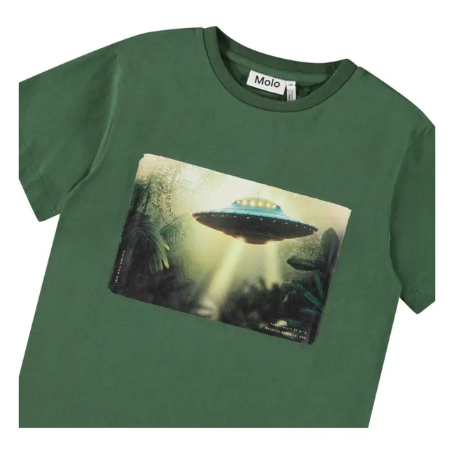 T-Shirt Riley Jungle Bio-Baumwolle | Grün