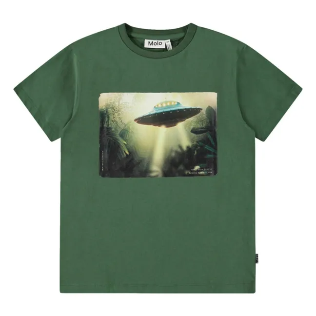 T-Shirt Riley Jungle Bio-Baumwolle | Grün