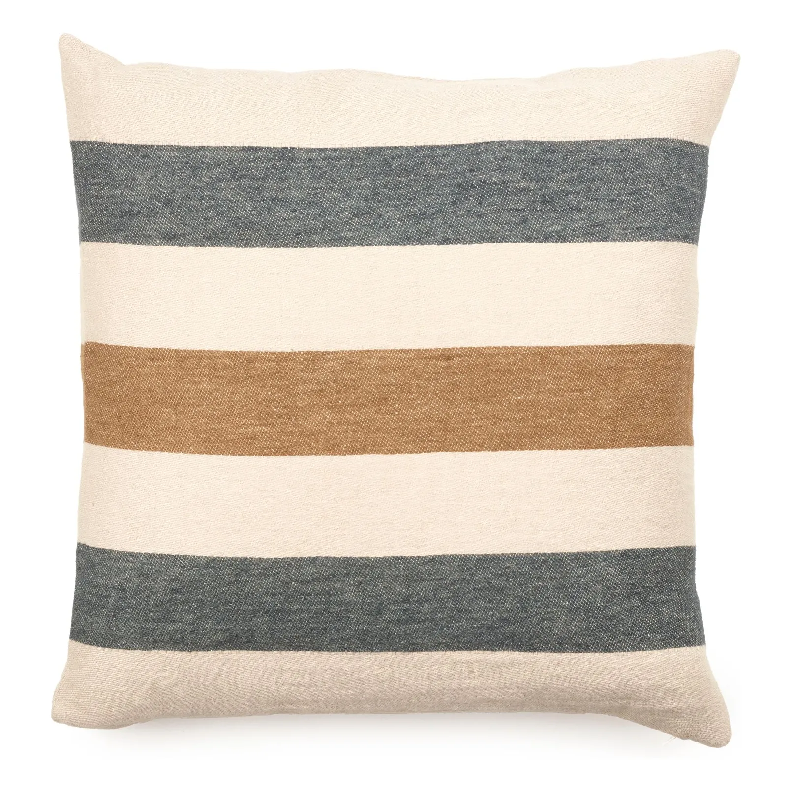 Libeco Ecru Dakota Stripe Cushion Cover