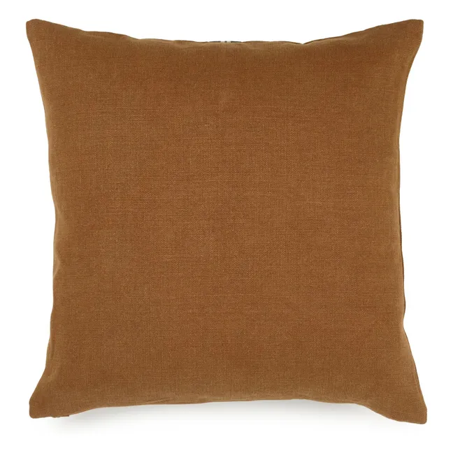 Housse de coussin Miles | Tabac