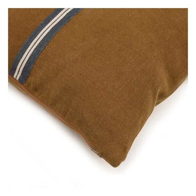 Housse de coussin Miles | Tabac