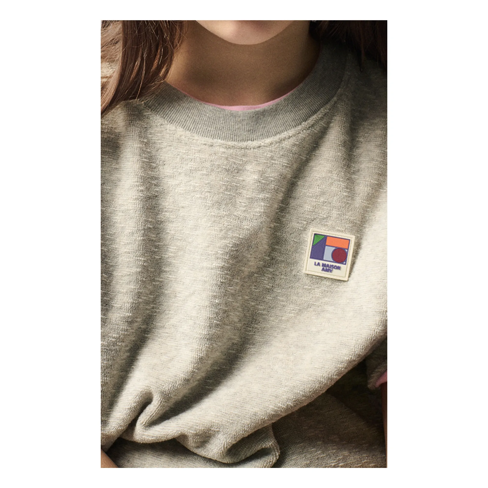 T-Shirt Dyt | Gris chiné- Image produit n°4