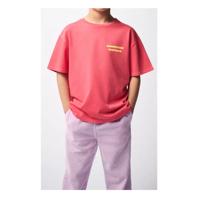 Pantalon Velours Côtelé Padow | 	Lilas
