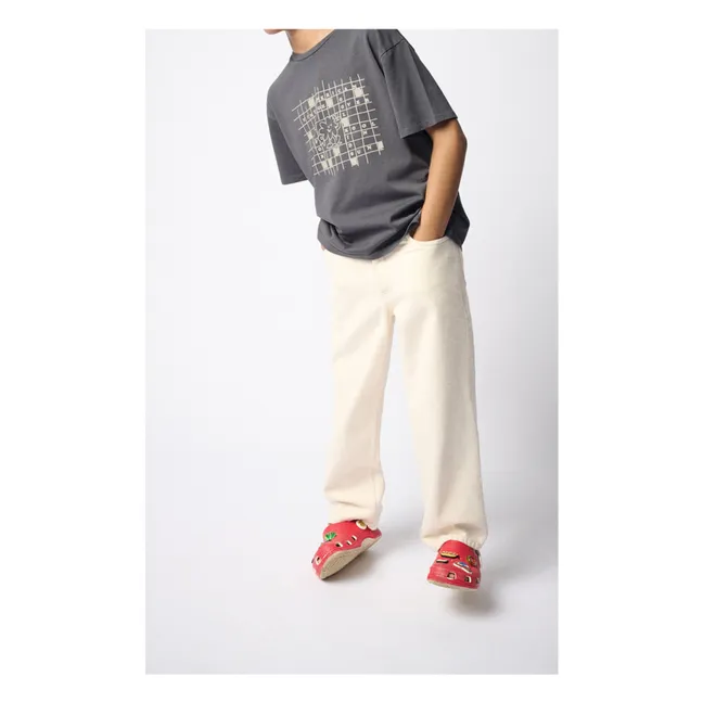 T-Shirt Fizvalley Mots Fléchés | Gris anthracite