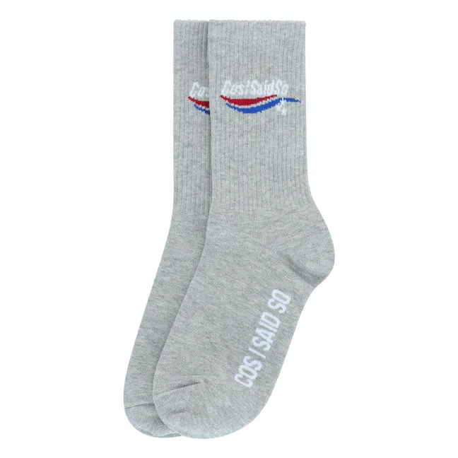 Calzini con logo | Grigio