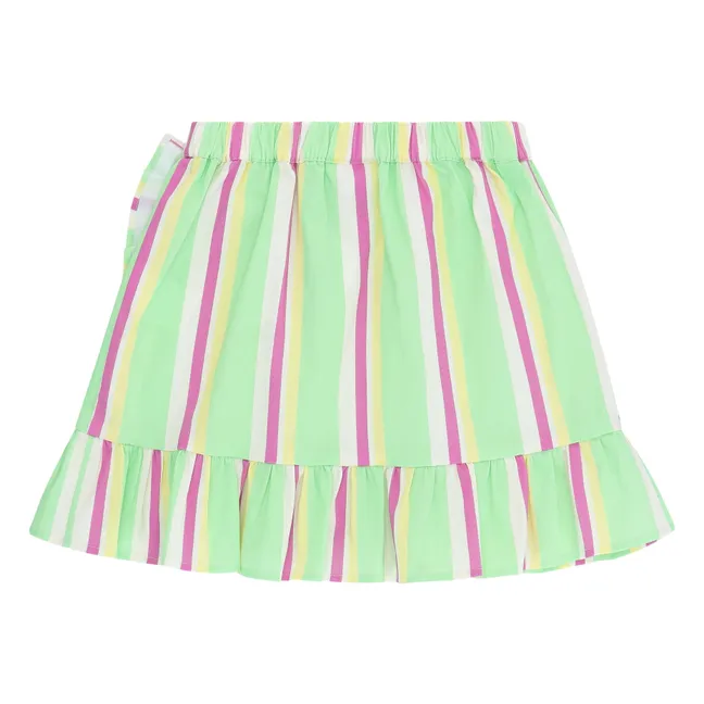 Jupe Volants | Verde menta