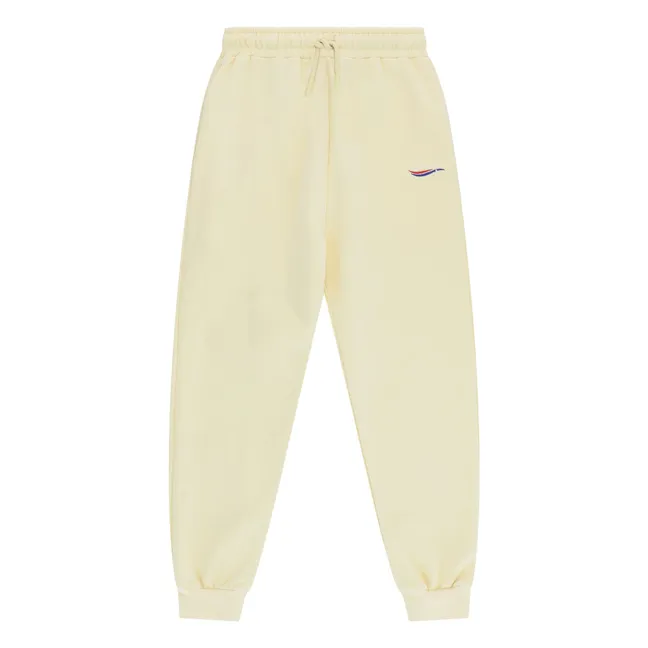 Jogger Logo Bio-Baumwolle | Gelb