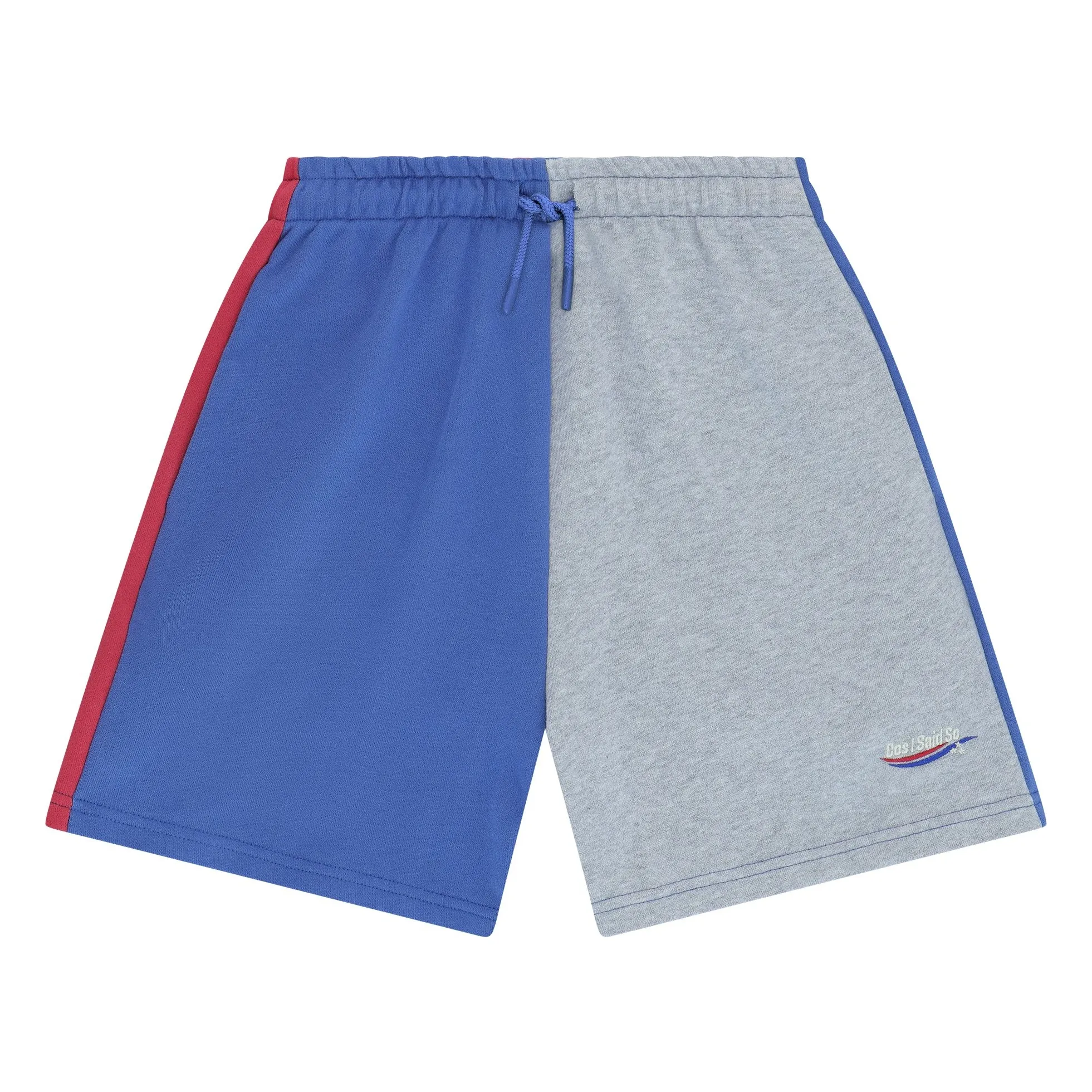Cos I Said So Grey Organic Cotton Drawstring Shorts