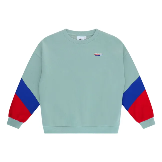 Sweat Block Coton Bio | Vert céladon