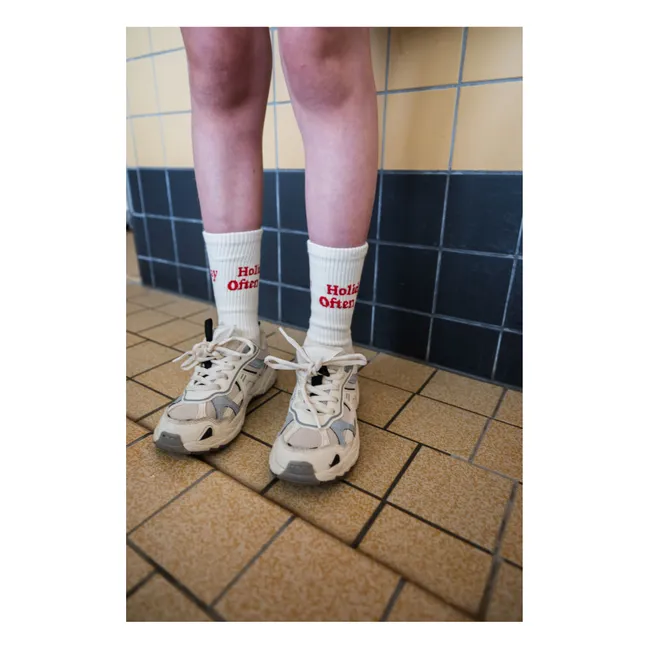 Socken Vacance | Weiß