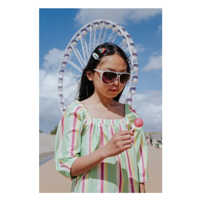 Striped Dress | Mint Green