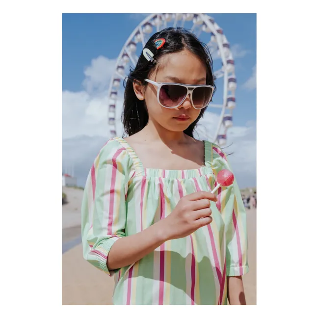 Striped Dress | Mint Green