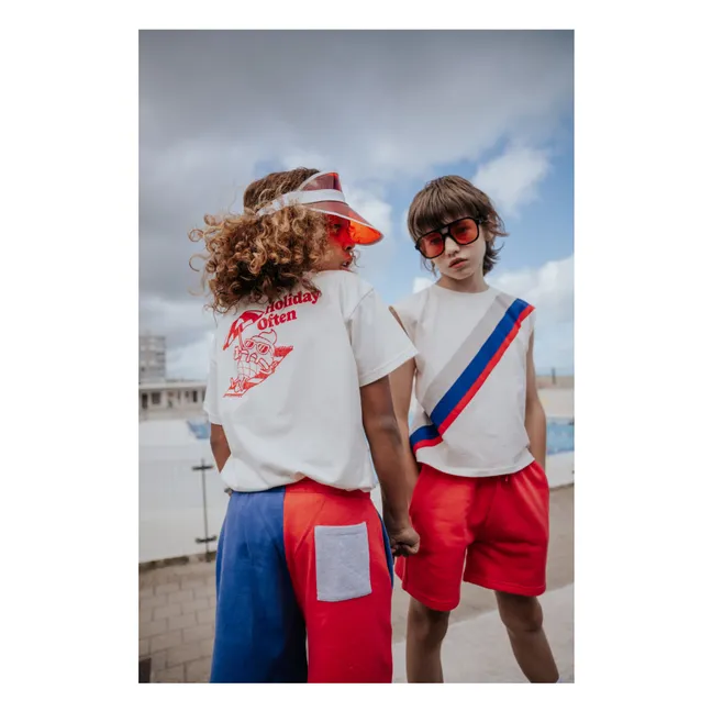Short Logo Cordon Coton Bio | Rouge
