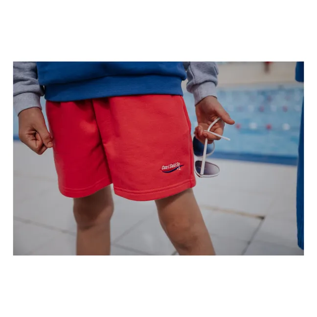 Short Logo Cordon Coton Bio | Rouge