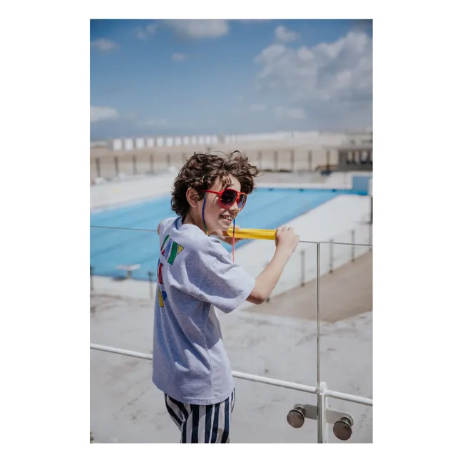Vacay All Day T-Shirt Bio-Baumwolle | Grau