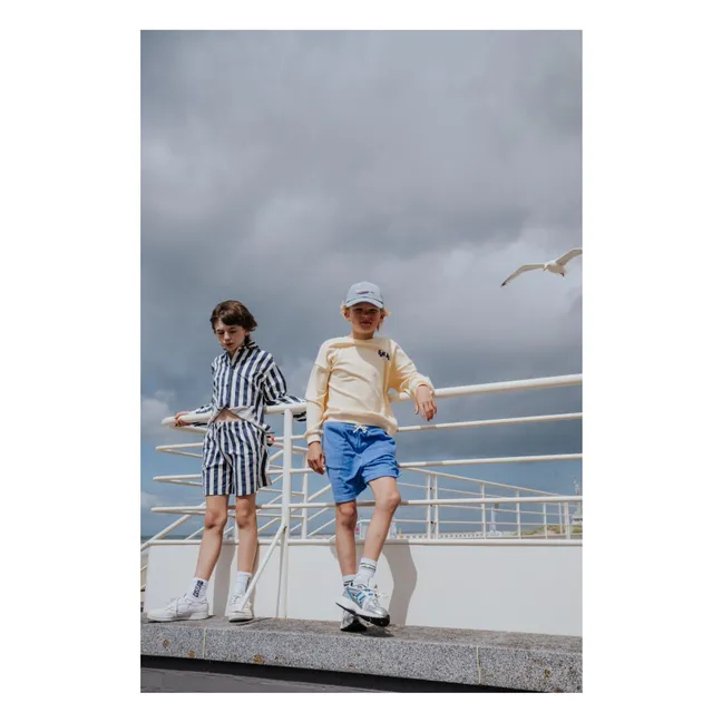 Sweat Fun Coton Bio | Jaune