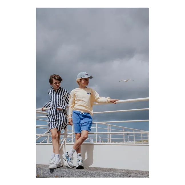 Sweat Fun Coton Bio | Jaune
