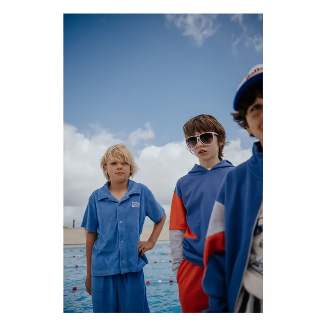 Short Voyage Eponge | Bleu