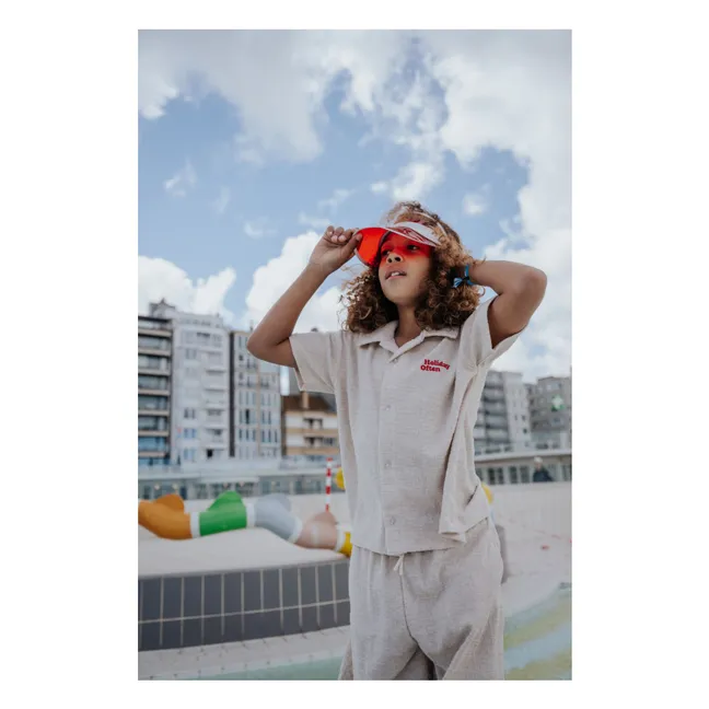 Chemise Vacance Eponge | Ecru