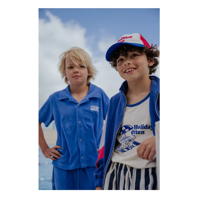 Chemise Voyage Eponge | Bleu