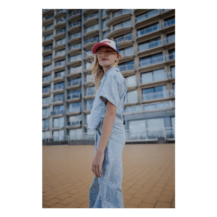 Hearts shirt | Blue- Product image n°7