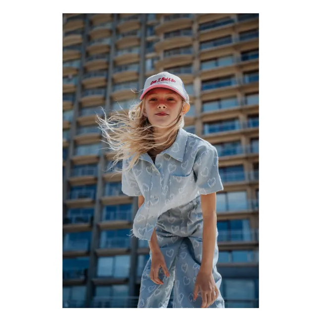 Camicia a cuore | Blu