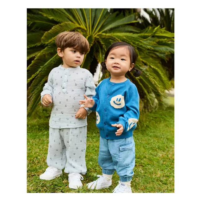 Pantalones de algodón ecológico Sae | Vaquero