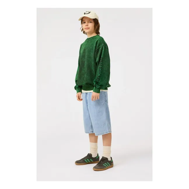 Bermuda Art Coton Bio | Denim