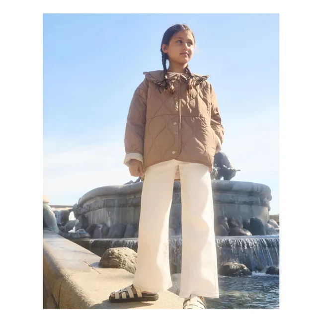 Hailey Jacke aus recycelten Fasern | Braun