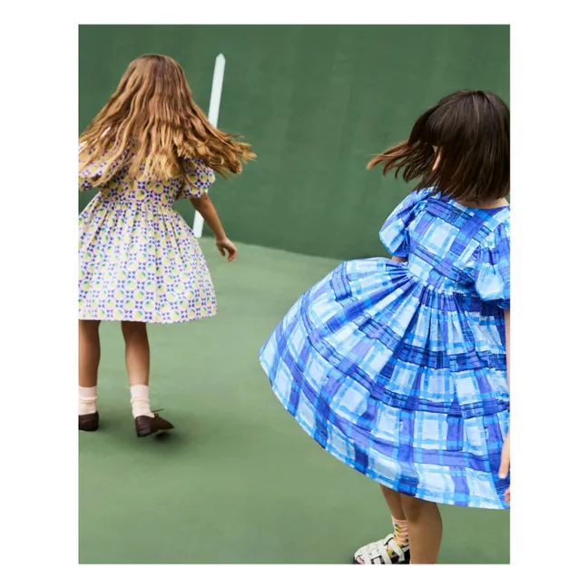 Kleid Calyita Bio-Baumwolle | Blau