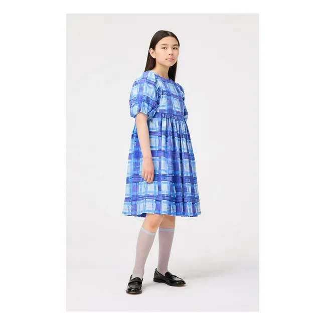 Kleid Calyita Bio-Baumwolle | Blau