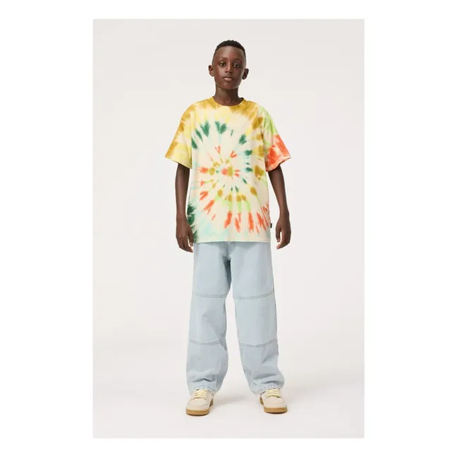 T-Shirt Riley Tie Dye Coton Bio | Beige