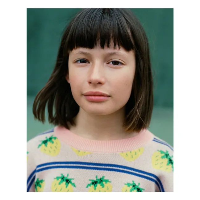 Pull Gerrie Coton Bio | Rose
