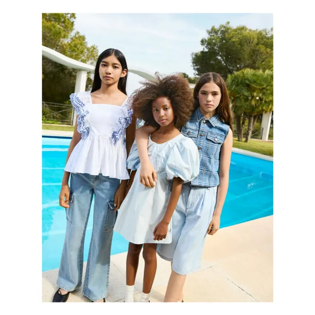Short Alberte | Bleu ciel