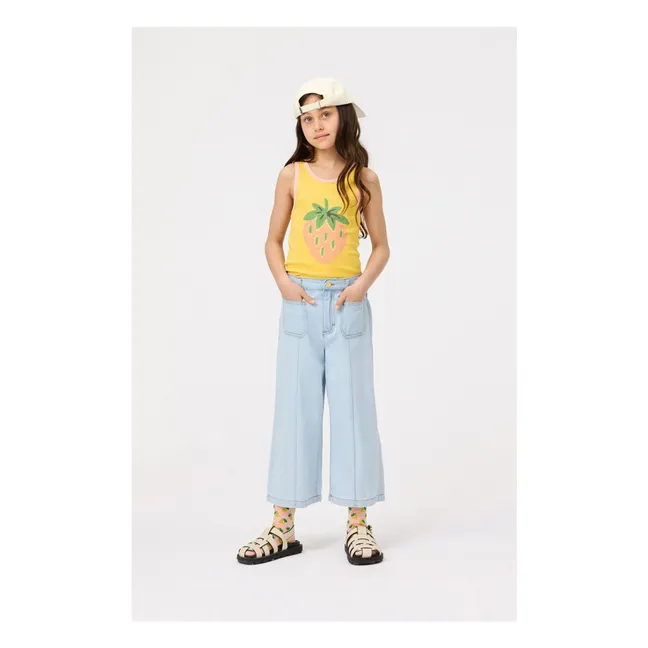 Rosie Tank Top Bio-Baumwolle | Gelb