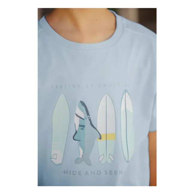 Surf T-Shirt | Blau