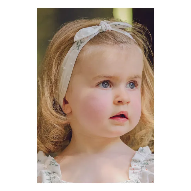 Flower Headband | White