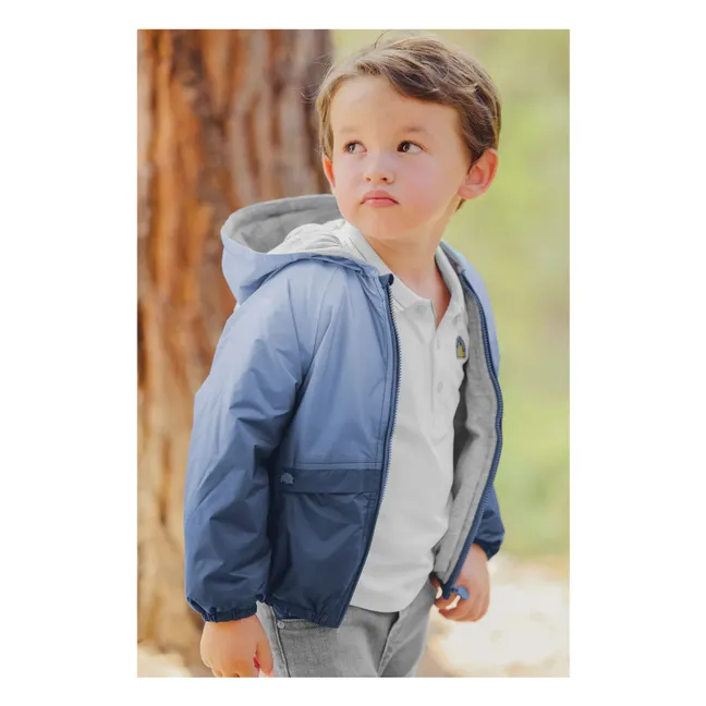 Tie-Dye-Jacke | Navy