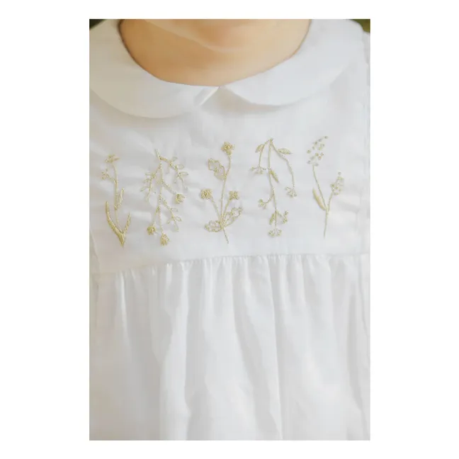 Set abito e fiore | Bianco
