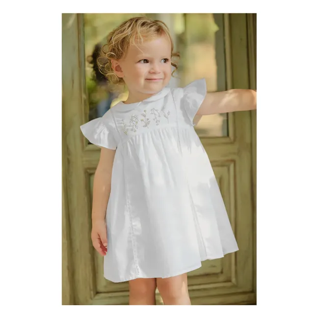 Set abito e fiore | Bianco