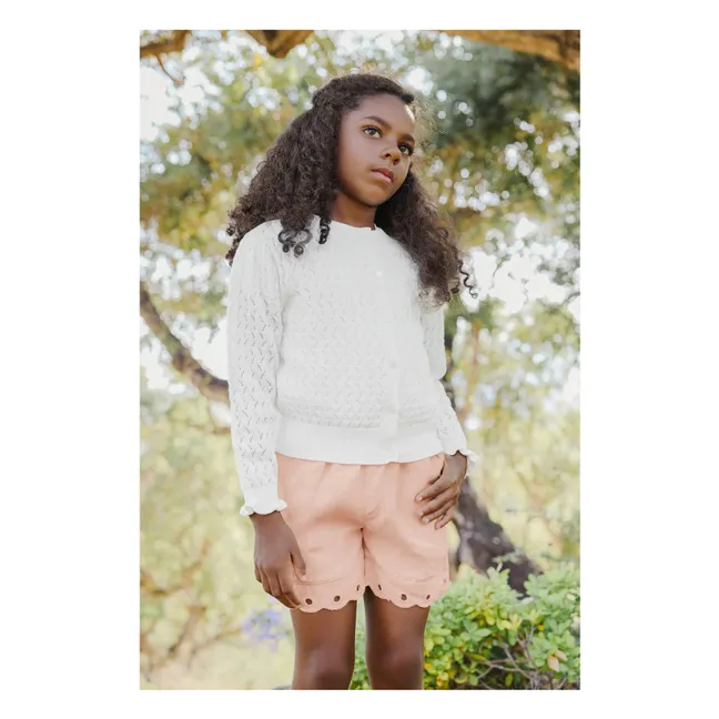 Knitted Cardigan | White
