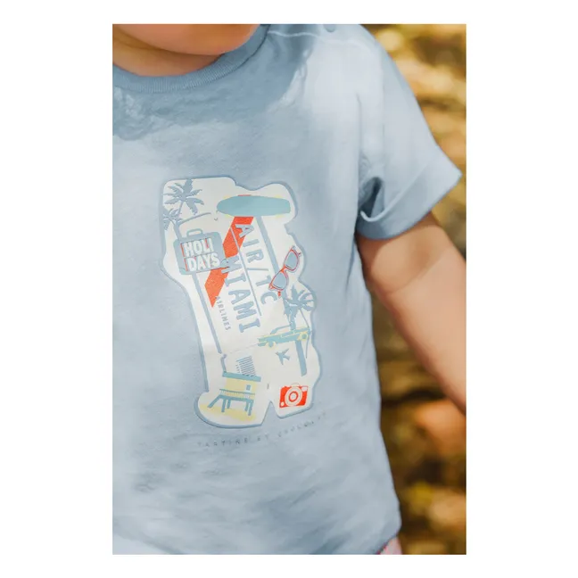 Miami T-shirt | Light Blue