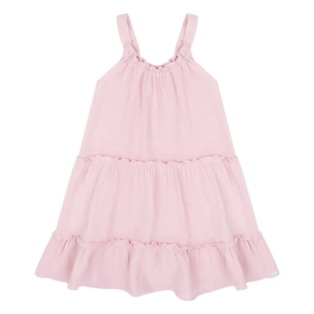 Robe Maddy Coton Bio | Rose bonbon