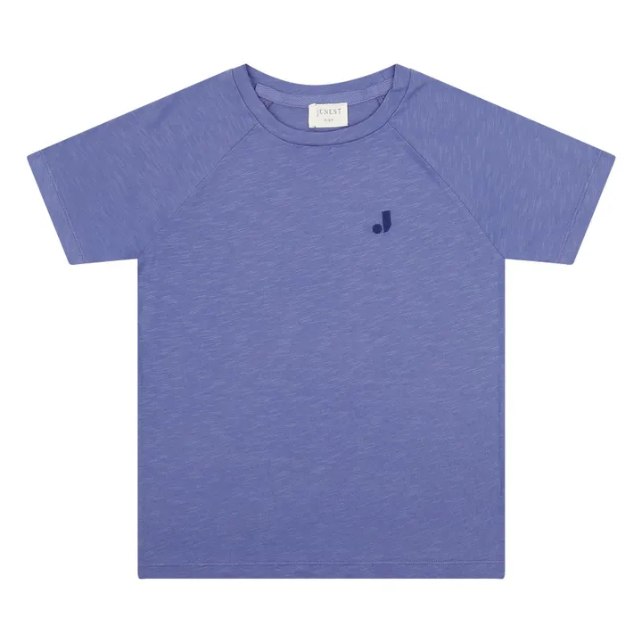 Nurture organic cotton T-shirt | Midnight blue- Product image n°0