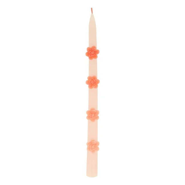 Kerzen Blumen - 2er-Set